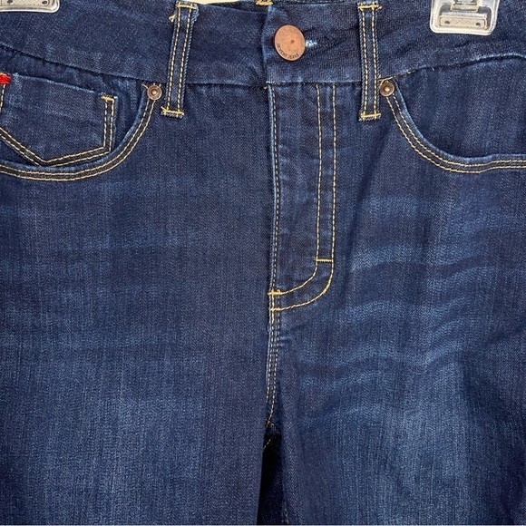 SIZE 6 SEVEN7 BLUE SKINNY JEANS HIGH RISE STRETCH - Picture 6 of 13